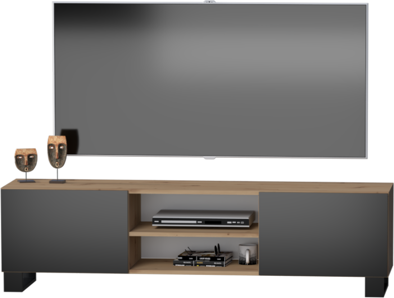 Szafka RTV Stolik pod TV Komoda Sindi LOFT - obrazek 4