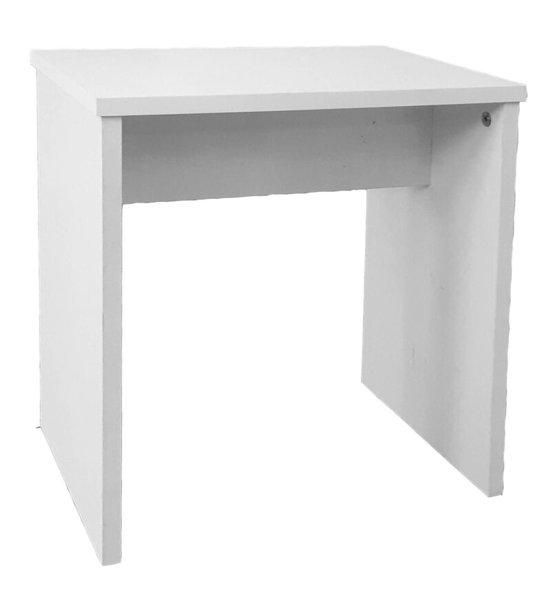 Nowoczesny tapicerowany Taboret do toaleteki BETI Czarny - obrazek 12