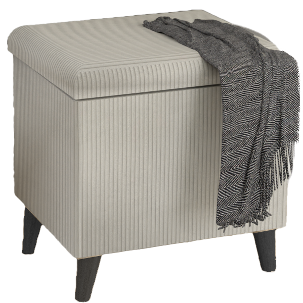 PUFA Otwierana Bukla Bouclé z Schowkiem - Skrzynia/Kufer Tapicerowany - obrazek 10