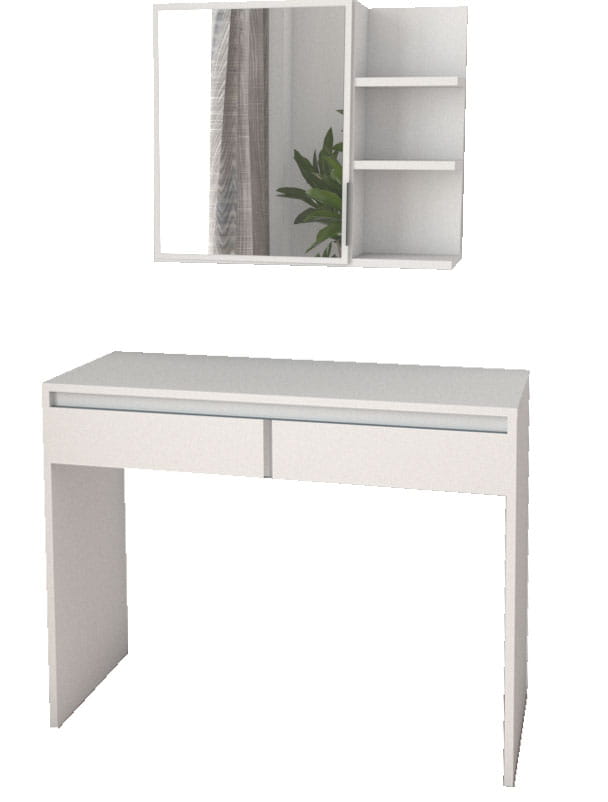 TOALETKA KOSMETYCZNA LUSTRO Joanna Cosmo - otwierana