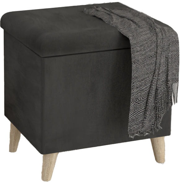 PUFA taboret skrzynia kufer skandynawski BUTELKOWA ZIELEŃ - obrazek 15