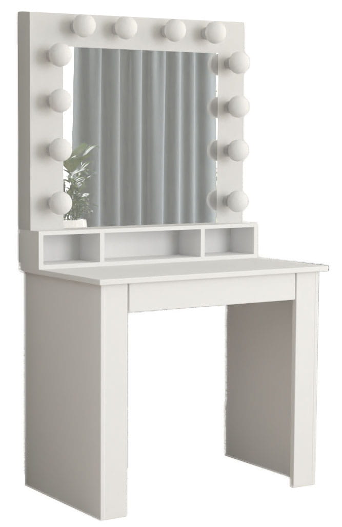 TOALETKA LUSTRO DO MAKIJAŻU WIZAŻU Z OŚWIETLENIEM 12 LED BETI1 ROYAL